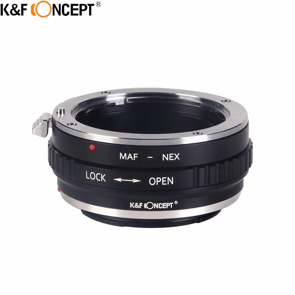 K& F концепция для Minolta(AF)-NEX Объектив камеры Крепление переходное кольцо подходит для Minolta AF объектив для sony NEX корпус камеры