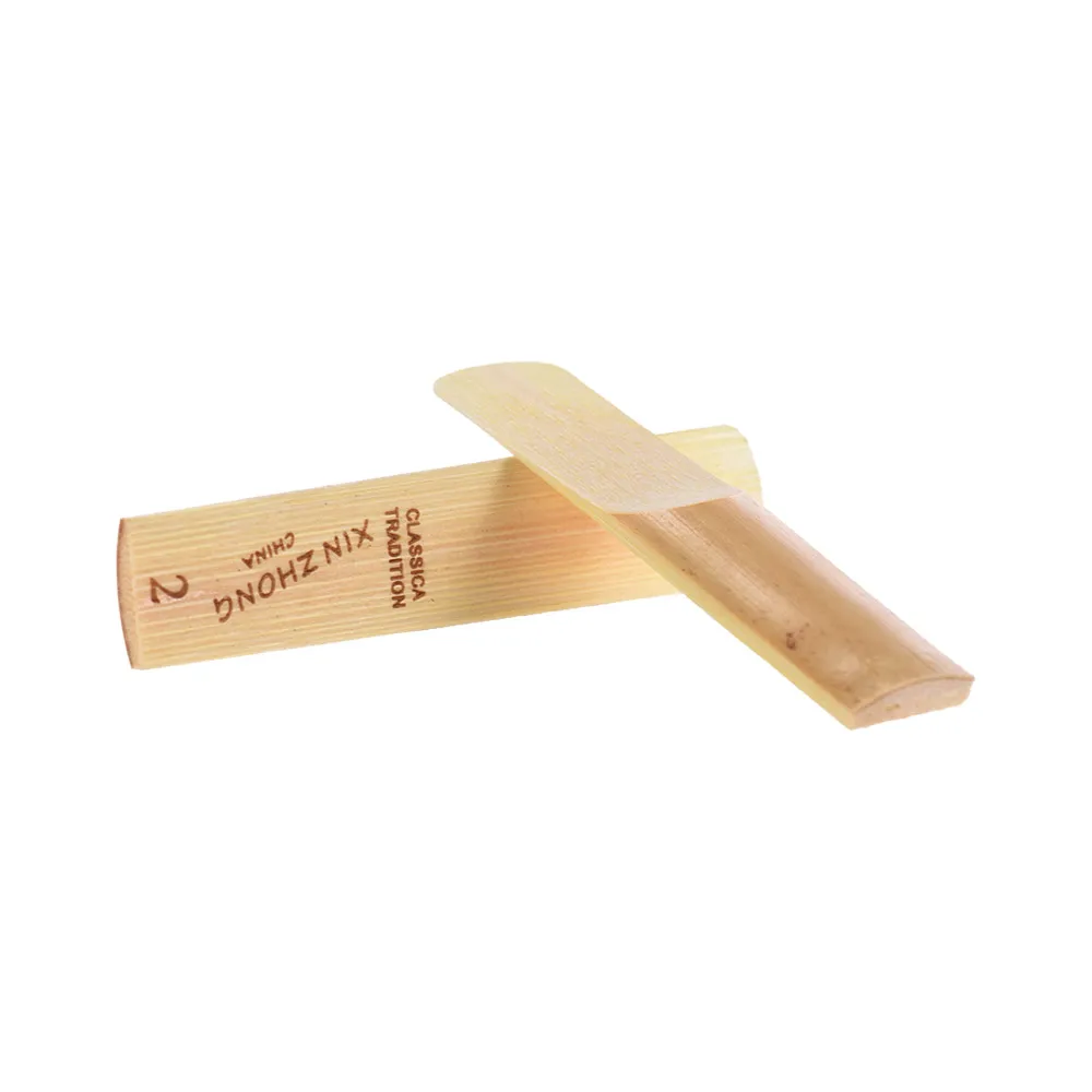 10pcs/ Box Saxophone Reeds Normal Level Bb Soprano Saxophone Sax Reeds Strength 2.0/ 2.5/ 3.0 Woodwind Instrument Parts
