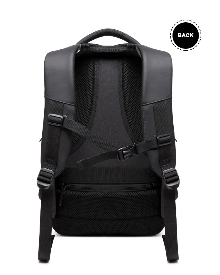 Рюкзак ozuko, водонепроницаемый, мужской, Mochila, внешний, USB, зарядка, 15,6 дюймов, рюкзак для ноутбука, школьный, Повседневный, школьный, анти-вор, рюкзак