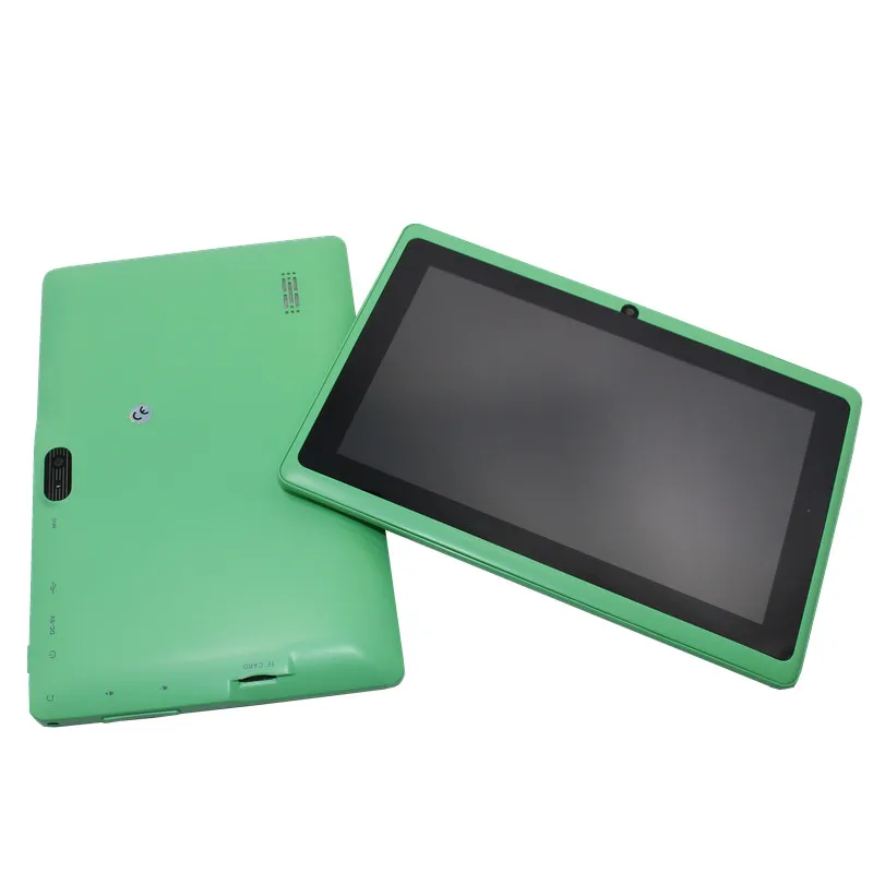 Flash Q88 Самый дешевый Детский планшетный ПК 7 дюймов Android 4,4 Allwinner A33 четырехъядерный