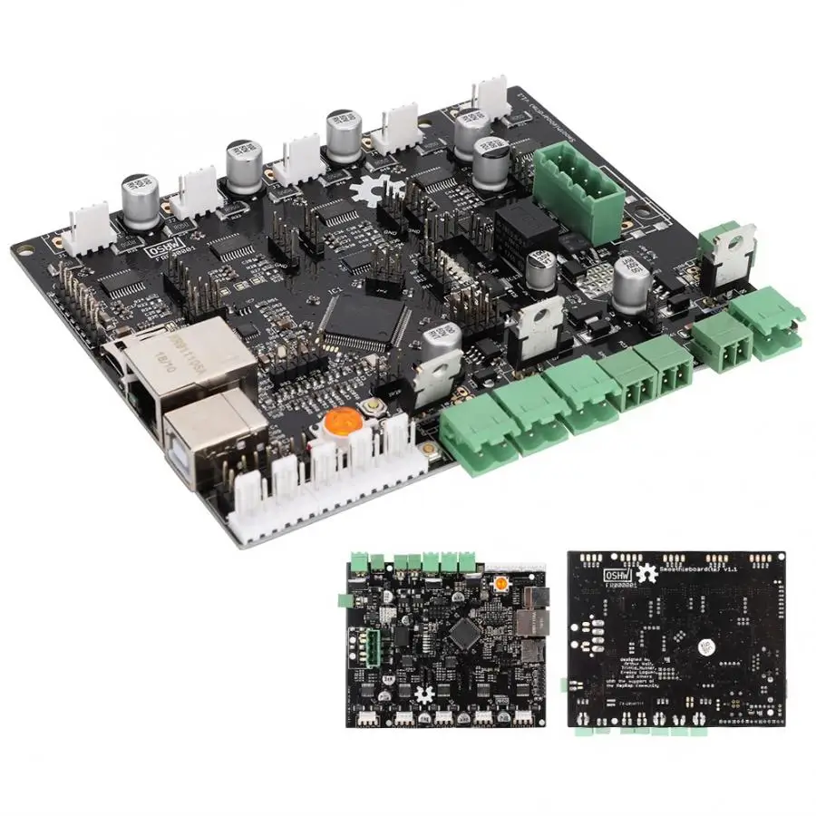3D Printer Smoothieboard 5X V1.1+12864 LCD Display Kit With Adapter