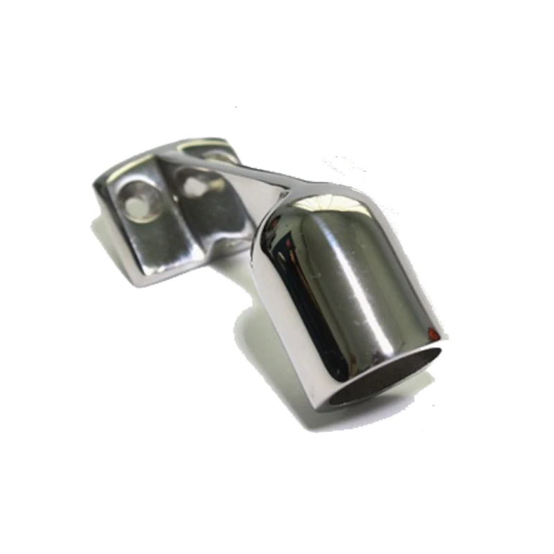 316 нержавеющая сталь Морская Лодка ручной рельс фитинг Конец Стойки для 7/8 &quot22 мм