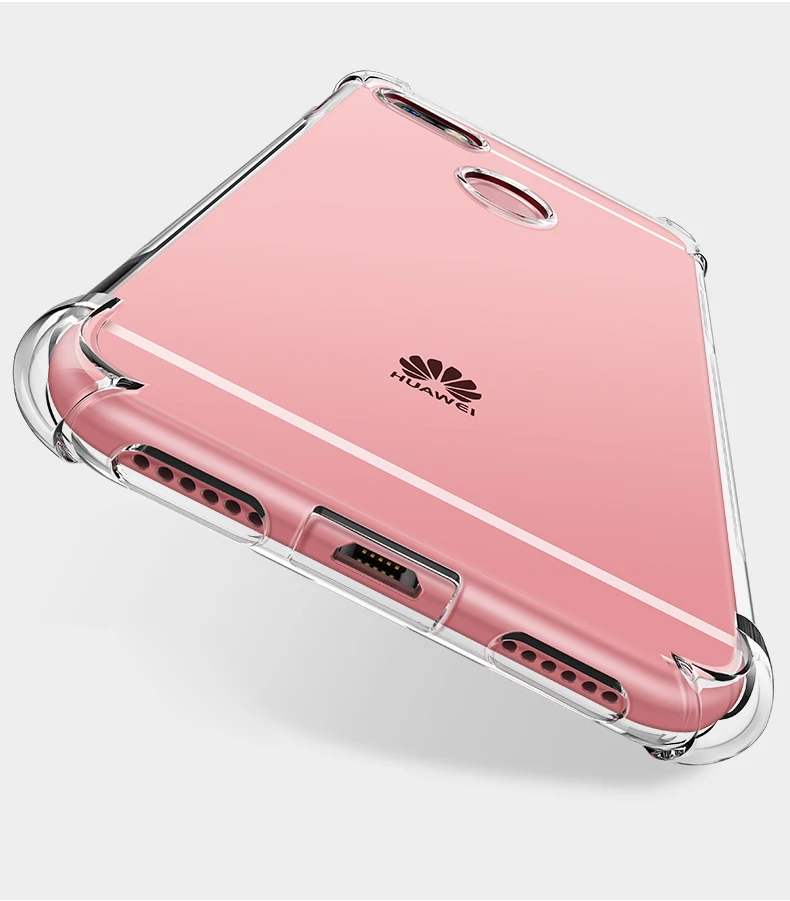Прозрачный мягкий Силиконовый противоударный чехол из ТПУ для huawei Nova3 Honor 8X 6A 7X 7A 9 10 Pro P20 P10 P9 lite противоударный чехол s