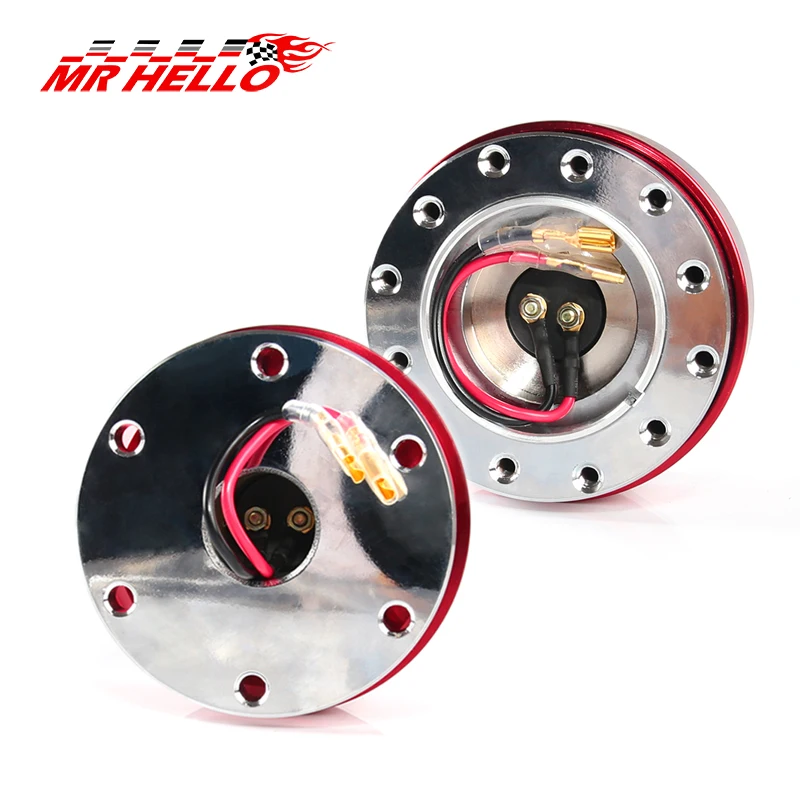 Универсальное алюминиевое рулевое колесо быстросъемный адаптер ступицы