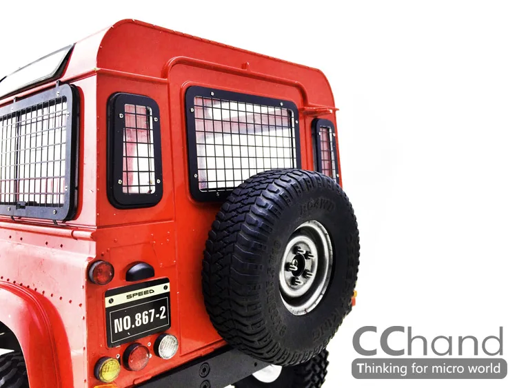 

Metal Window Mesh Protective Net for 1/10 Crawler Car