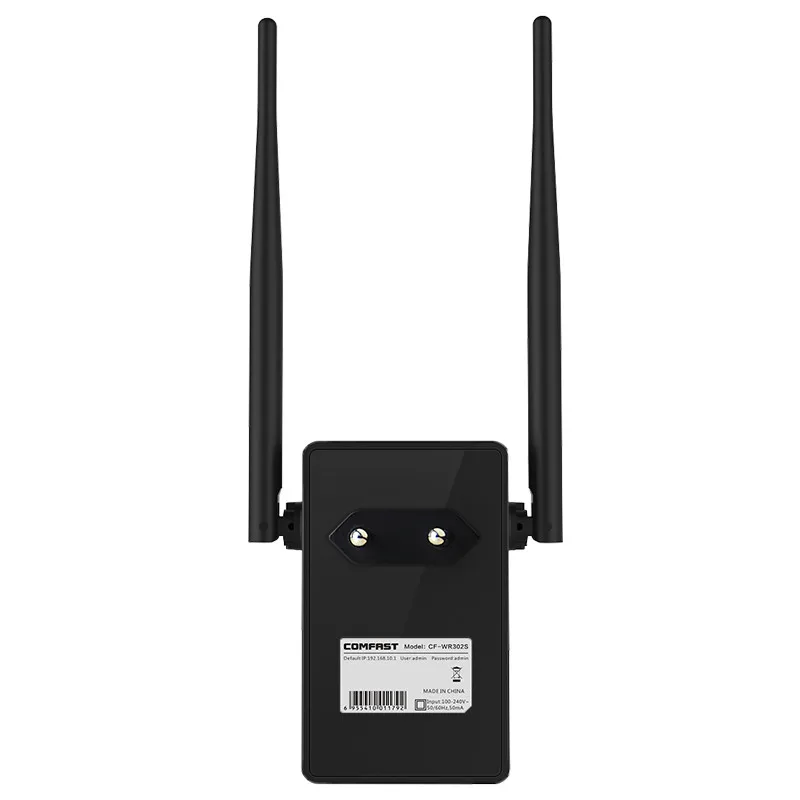 300 Мбит/с беспроводной Wi-Fi маршрутизатор Ретранслятор wifi расширитель домашней сети усилитель 802.11b/G/N с антенной ЕС вилка
