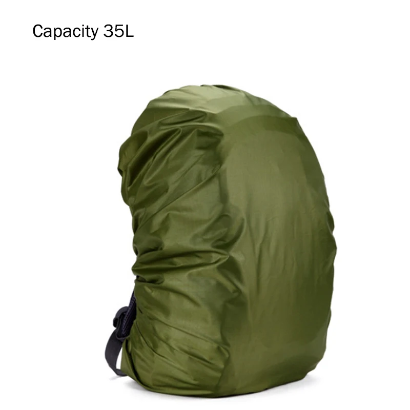 35L Army Green 35Л 45л 70Л водонепроницаемый пылезащитный дождевик портативный рюкзак дождевики путешествия Кемпинг рюкзак сумка непромокаемые Rusksack Чехлы XA116D - Цвет: 35L Army Green