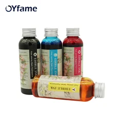 OYfame безопасные 4*100 мл универсальные съедобные чернила, пищевые чернила, чехол, конфеты, шоколад, кофе, принтер, чернила для торта, съедобные чернила