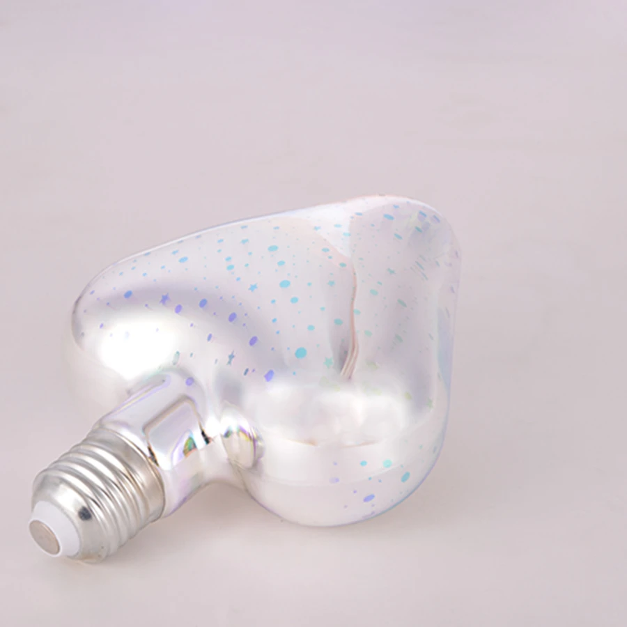 Zoyabell Led 3D сердце лампы Эдисона, стилизованные под языки пламени E27 лампы накаливания Ретро Винтаж декоративный Крытый настенный светильник Edison 110 V 220 V лампа