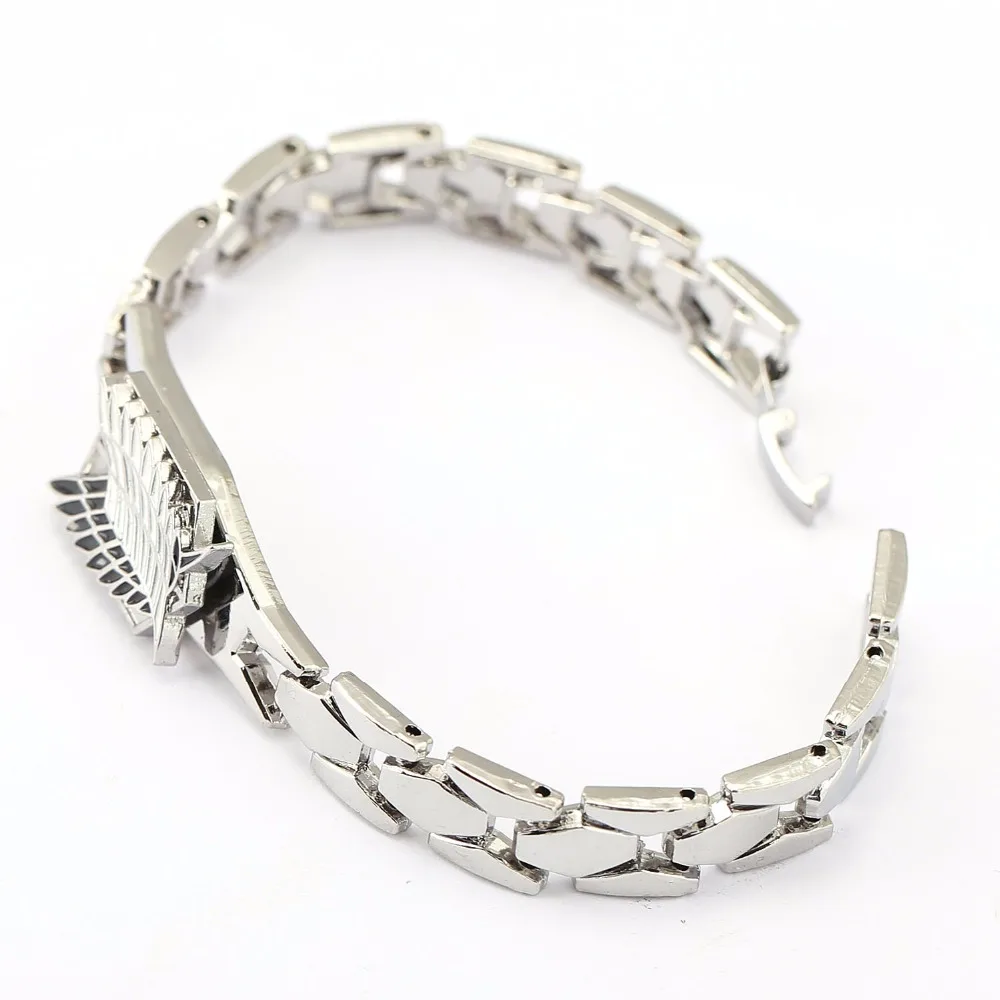 Модный браслет с аниме атака на Титанов вращающийся унисекс для косплея браслеты