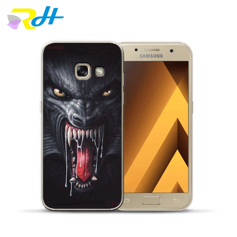 Мягкий ТПУ чехол для Samsung Galaxy A7 2018 Coque Etui Lone wolf A10 20 30 40 50 70 A6 A8 Plus 2018|Чехлы-накладки| |
