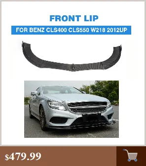 Углеродного волокна задний спойлер загрузки губ крыла для Benz CLS W218 2012- Отделка багажника Стикеры настраиваемый спойлер Тюнинг автомобилей запчасти