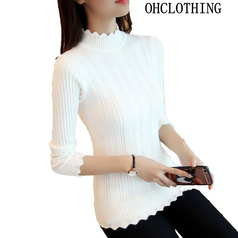 Новый свитер OHCLOTHING для культивирования своей морали вязаный женский женщин |