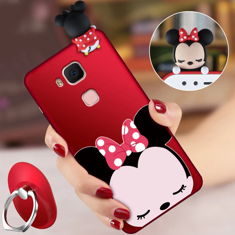 ALIVO для Huawei G8 чехол Полная защита мультфильм 3d милый Силиконовый противоударный и