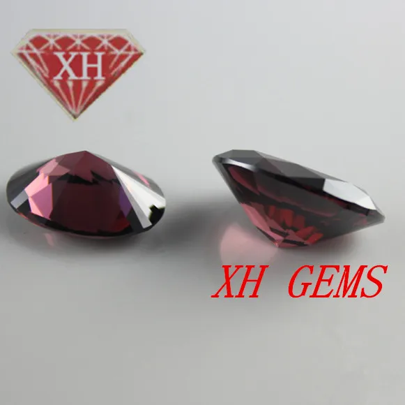 Oval Coffee 6 x 8 mm AAA (cut OS---001)high quanlity Mechanical cutting fashion jewelry for wholesale |