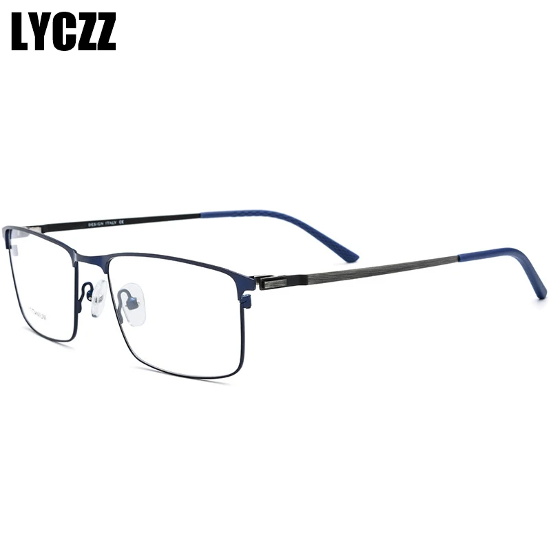 LYCZZ ретро классические металлические мужские очки в оправе для мальчиков