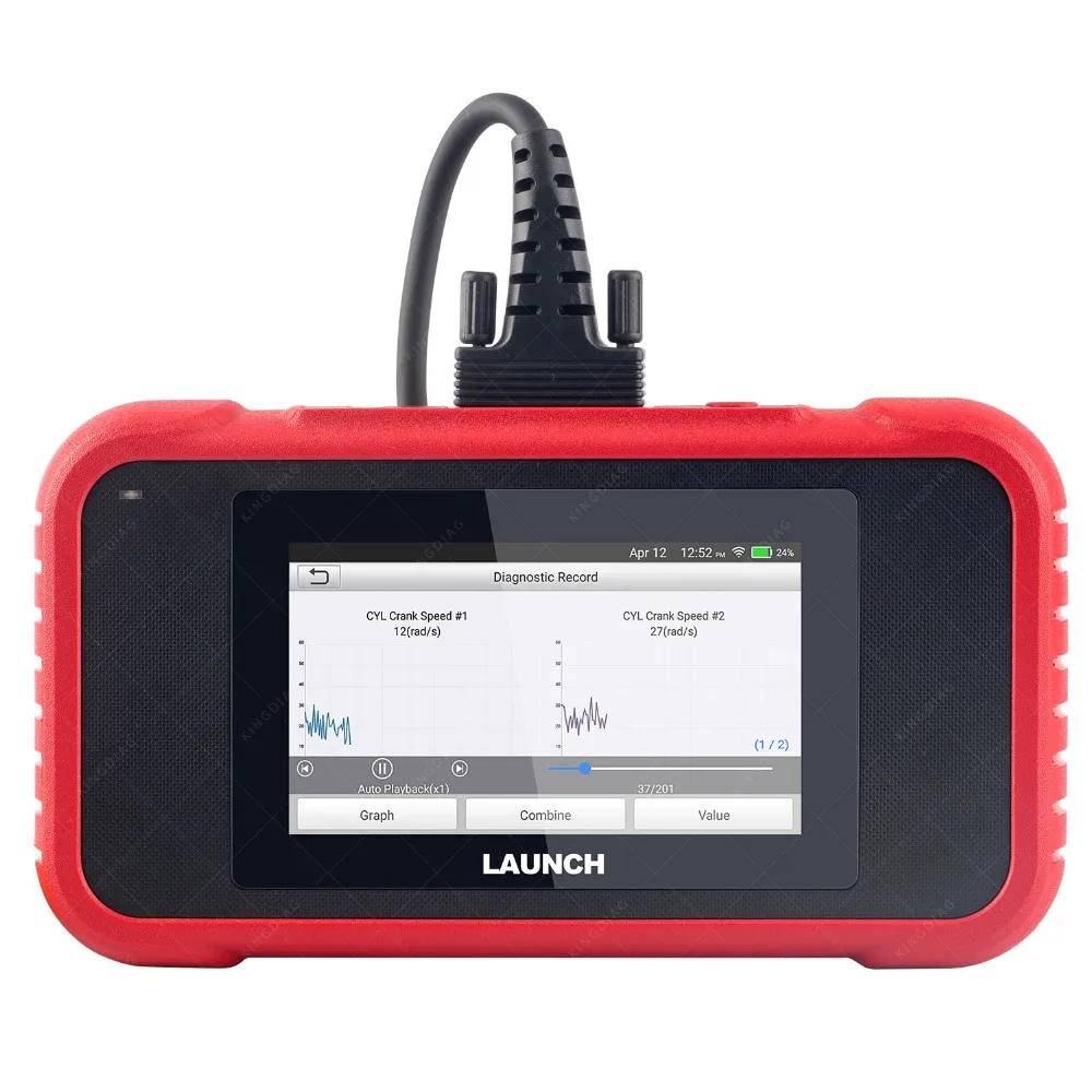Запуск CRP129E OBD2 автоматический сканер двигателя ABS SRS на тормозном масле SAS ETS TMPS сброс CRP129 E OBD Код Reader Creader VII CRP123