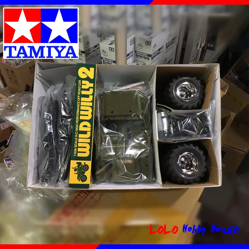DIY Tamiya 1/10 дикий Вилли 2000 WR-02 беговых Bigfoot 58242