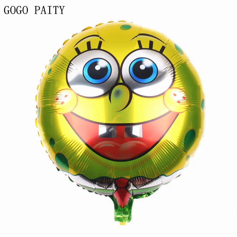 GOGO PAITY Бесплатная доставка 18 дюймов круглый алюминиевый мультяшный Шар Детские