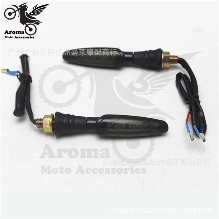 Полосы Дым led moto аксессуары питбайк части rbike индикатор светильник мигалка сигнал