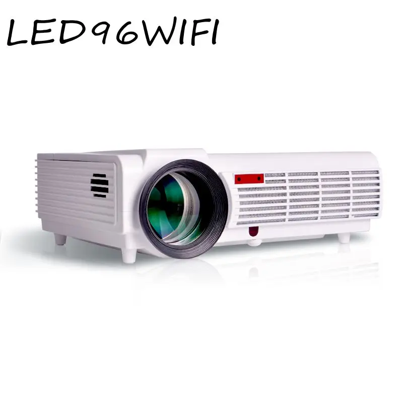 Poner saund led96 wifi android проектор wi-fi smart led 96 5500lms 1080 P Домашний кинотеатр Proyector 3D Full HD