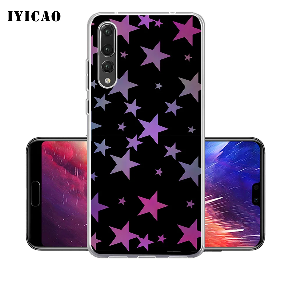 IYICAO niverse Planets Stars Мягкий силиконовый чехол для телефона Huawei P30 P20 Pro P10 P9 P8 Lite P Smart TPU |