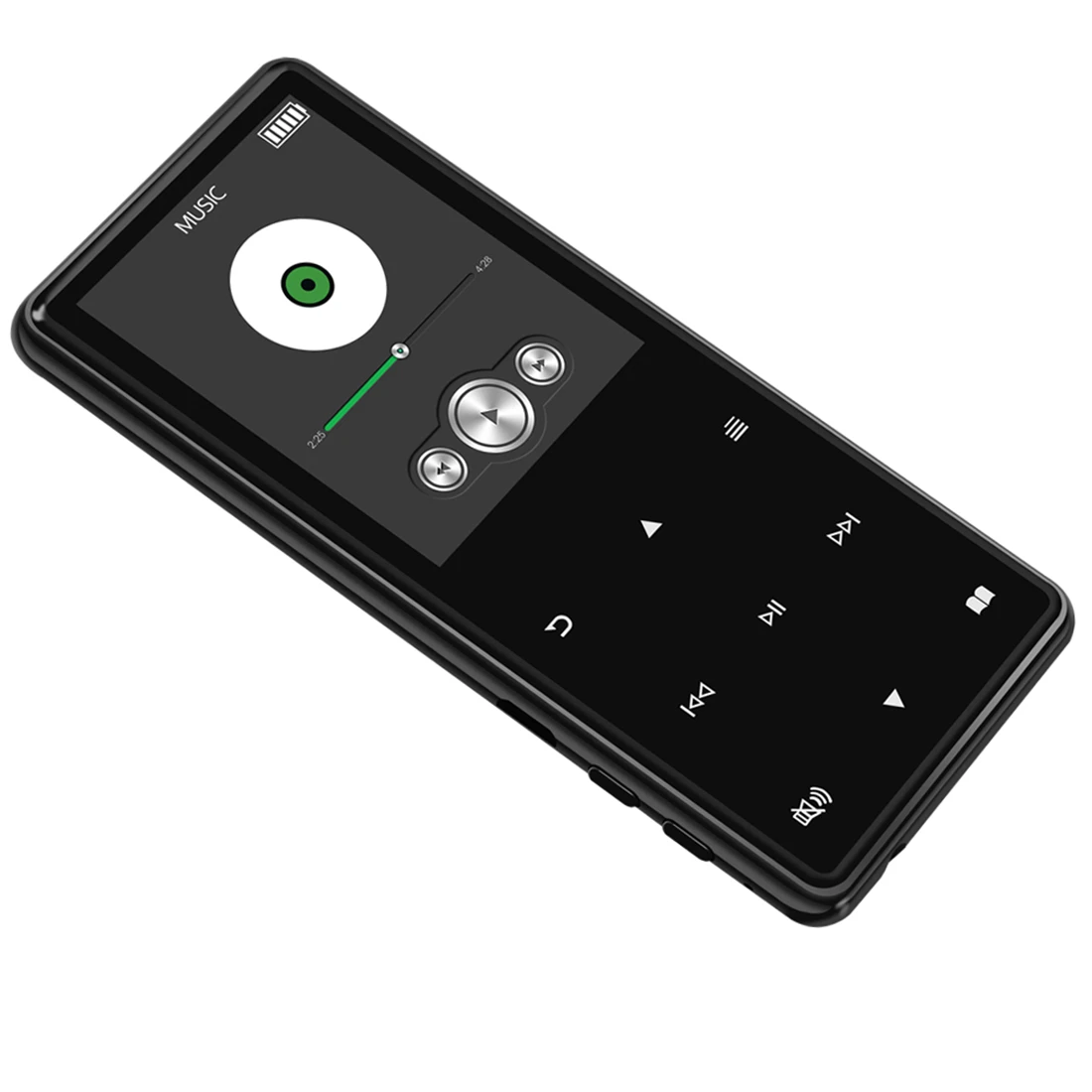 2," TFT 8G/16GB Bluetooth 4,1 MP3 плеер HiFi MP4 плеер спортивный мини-динамик Walkman FM рекордер ручка, с TF/SD слотом