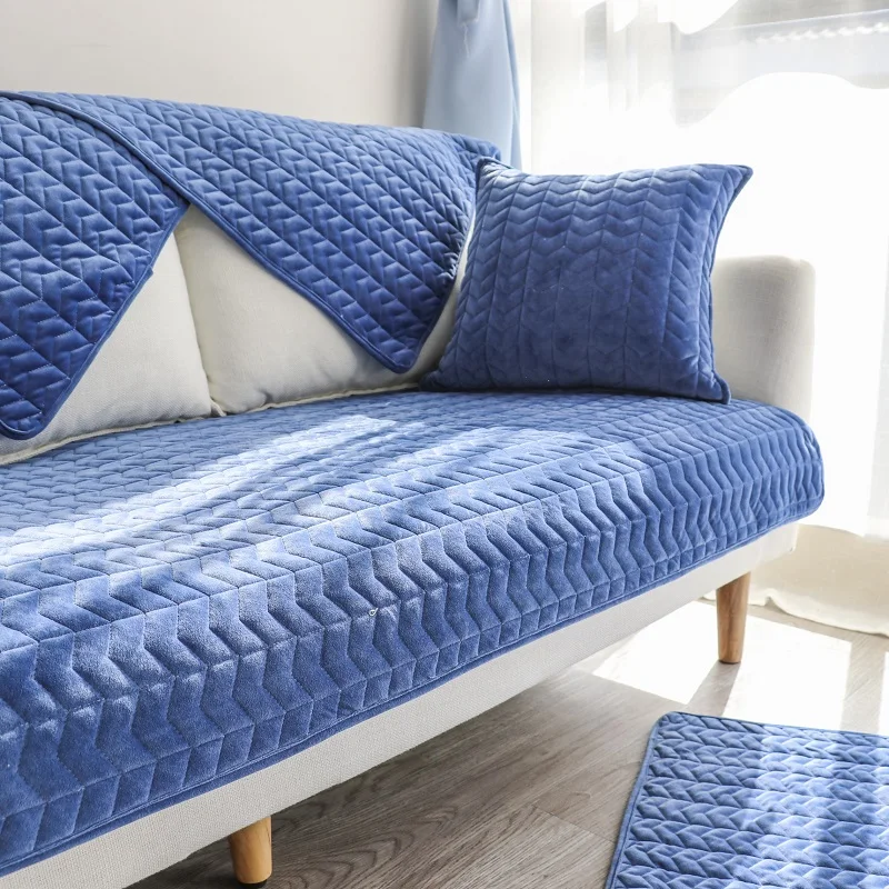 WLIARLEO плюшевые полотенца для дивана плотный Чехол универсальный чехол осень зима