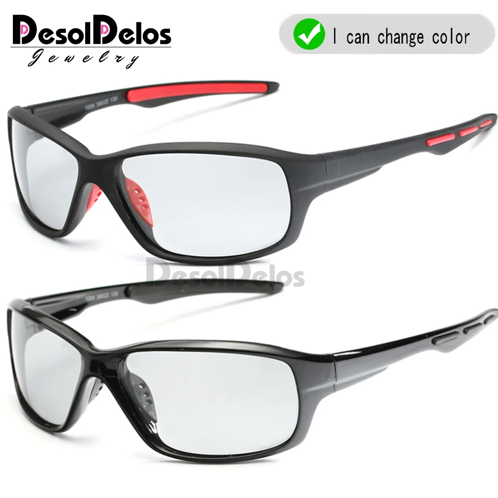 

2022 Hot Photochromic Polarized Sunglasses Men Classic Pilot Metal Frame Sun Glasses Women Chameleon Day Night Driving Sunglass