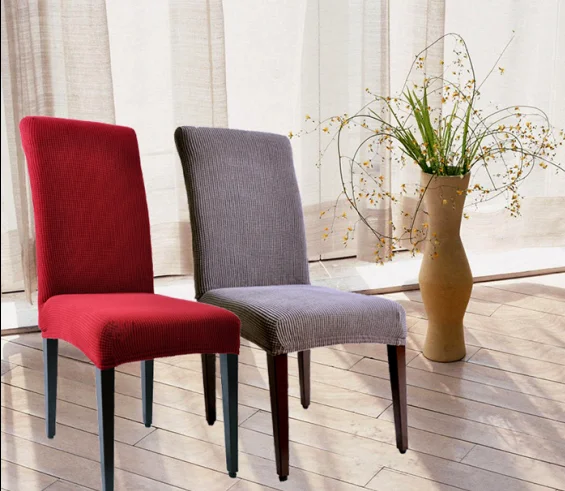 

Fashion Design Short Back cotton Elastic chair cover dining housse de chaise office computer couverture chaise cubresillas