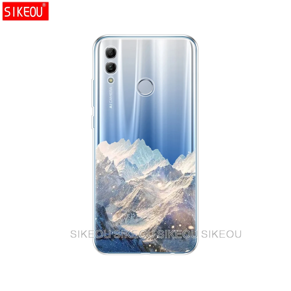 Силиконовый чехол для huawei honor 10 lite, чехол 6,21 дюйма, мягкая задняя крышка для телефона из ТПУ для honor 10 lite, защитный чехол Etui full 360 - Цвет: 61061