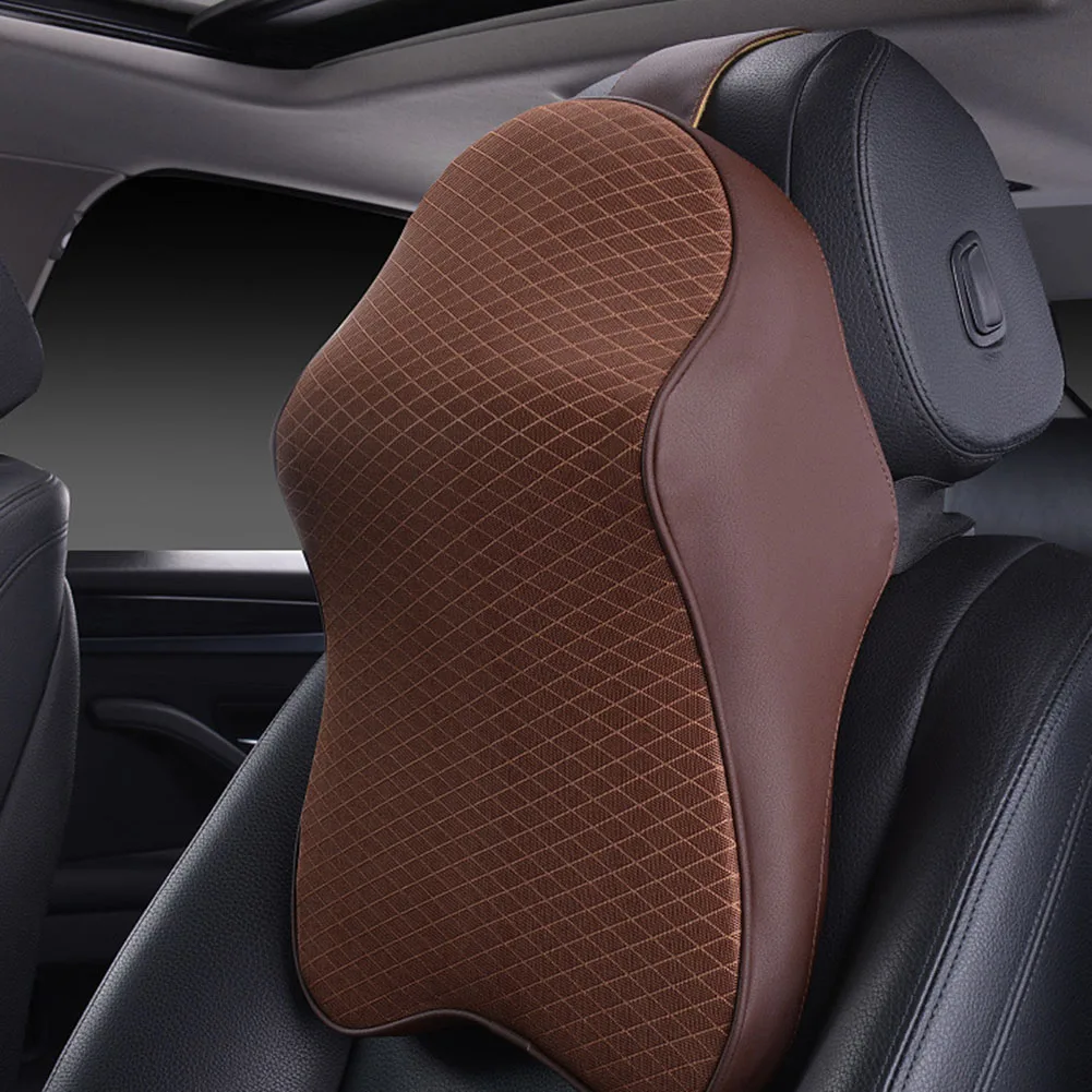 Автомобильная подушка на подголовник из пены с эффектом памяти|memory foam car|car head