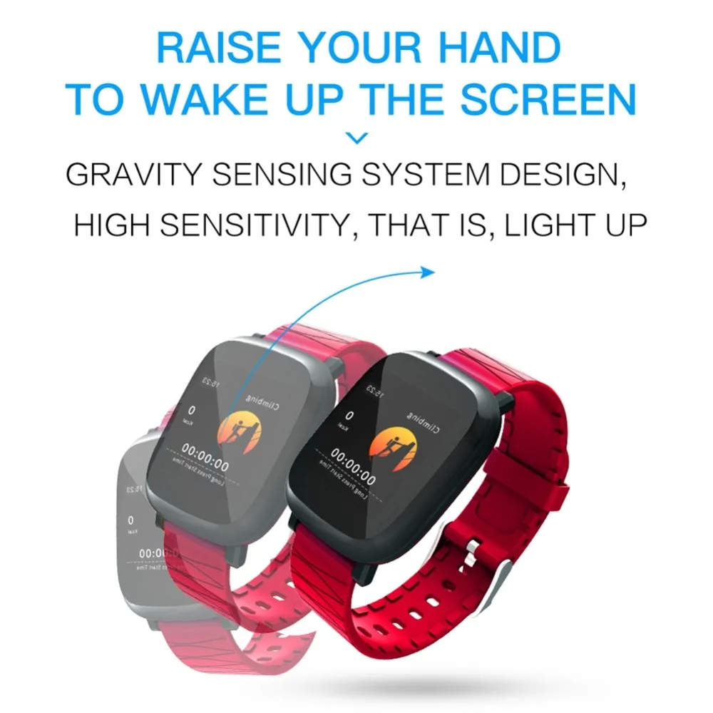 Hangrui M30 Smart Bracelet 1.3 inch Color Screen Wristband Fitness Tracker Heart Rate Waterproof Sport | Электроника