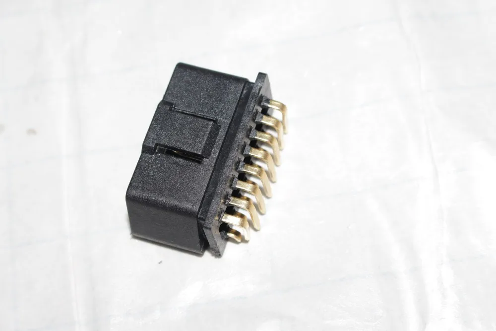 J1962 OBD OBD2 OBDII 16Pin штекер с 90 градусов шпильки 50 шт