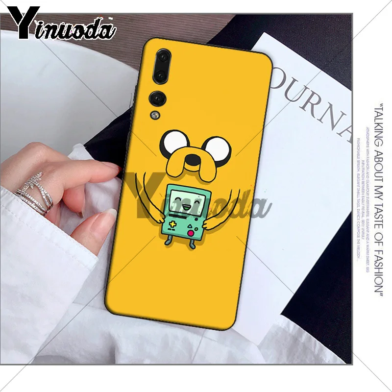 Чехол Yinuoda adventure time Beemo BMO Джек Финн Lumpy для Huawei P10 plus 20 pro P20 lite mate9 10 honor