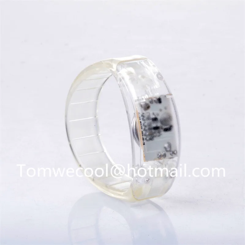 Горячая Распродажа потрясающие вечерние светящиеся браслеты светодиодный