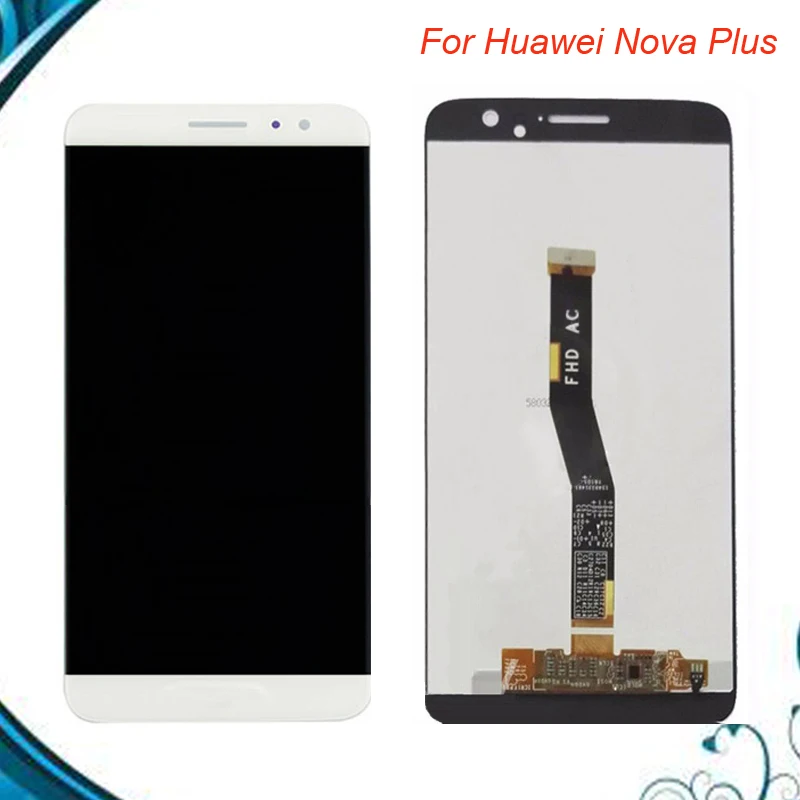 Для Huawei Nova plus ЖК дисплей сенсорный экран дигитайзер стеклянная панель в сборе MLA