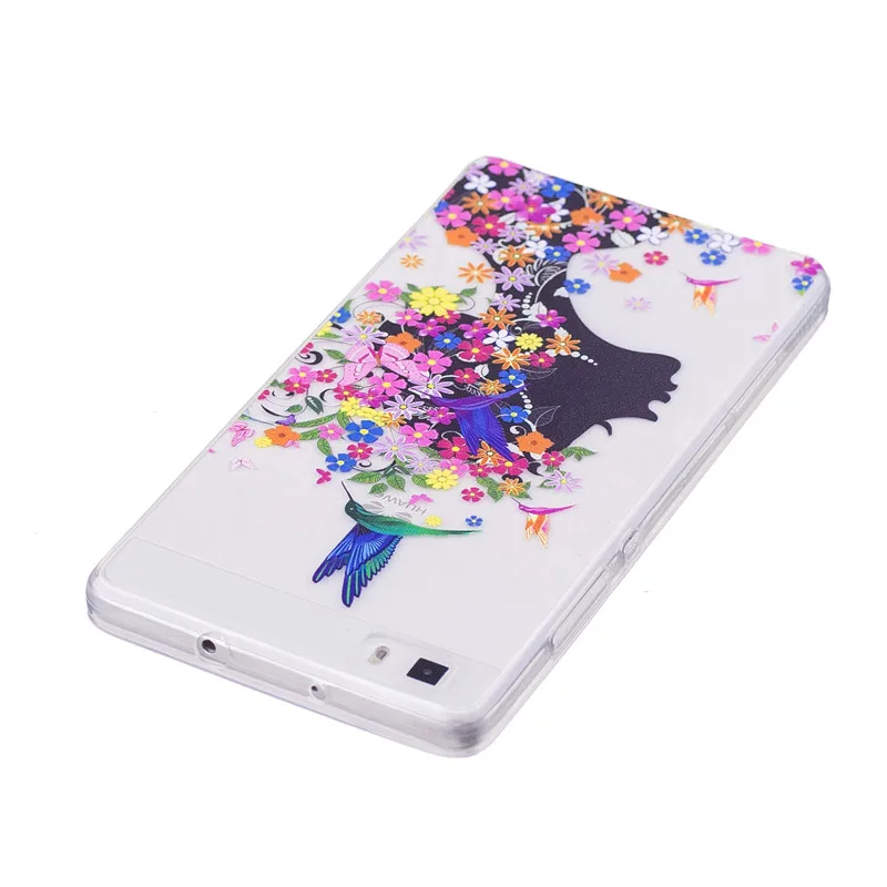 Howanni мягкий красочный чехол для телефона Huawei P8 Lite 5.0 &quotсиликоновые красочные