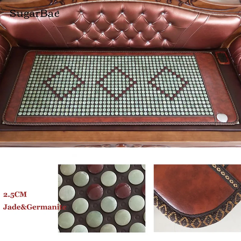 masaje jade mat electirc heating jade mattress best gift for parents free shipping