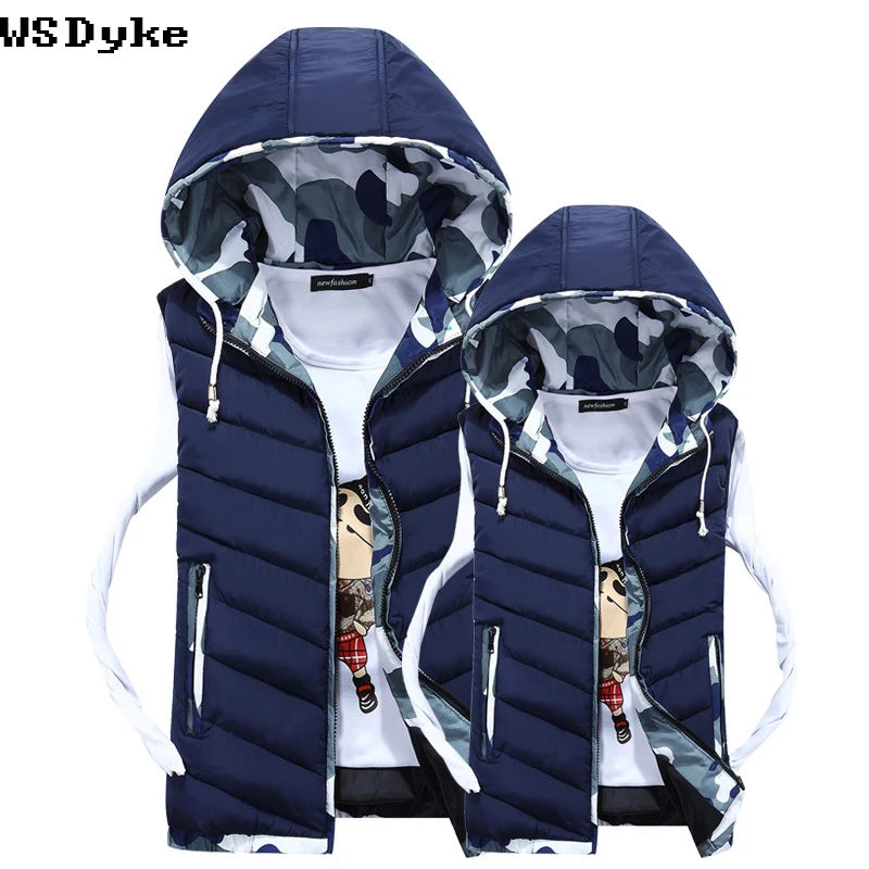 Новинка сезона осень зима 2019 короткие мужские куртки с капюшоном хорошее