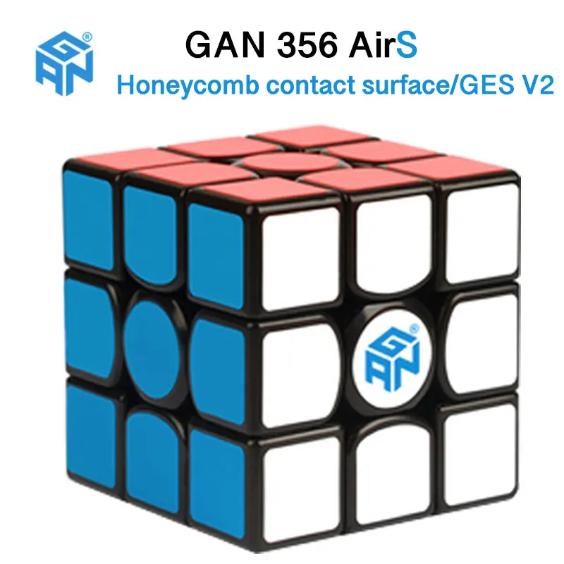 Оригинал Gan 356 Air S/Gan356 SM с магнитами скоростной куб AirSM/356 AirS 3x3 волшебный