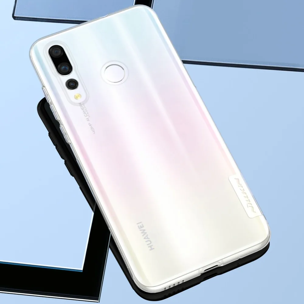 Для huawei Nova 4 чехол Nillkin натуральный ТПУ мягкий Прозрачный Ультра тонкий