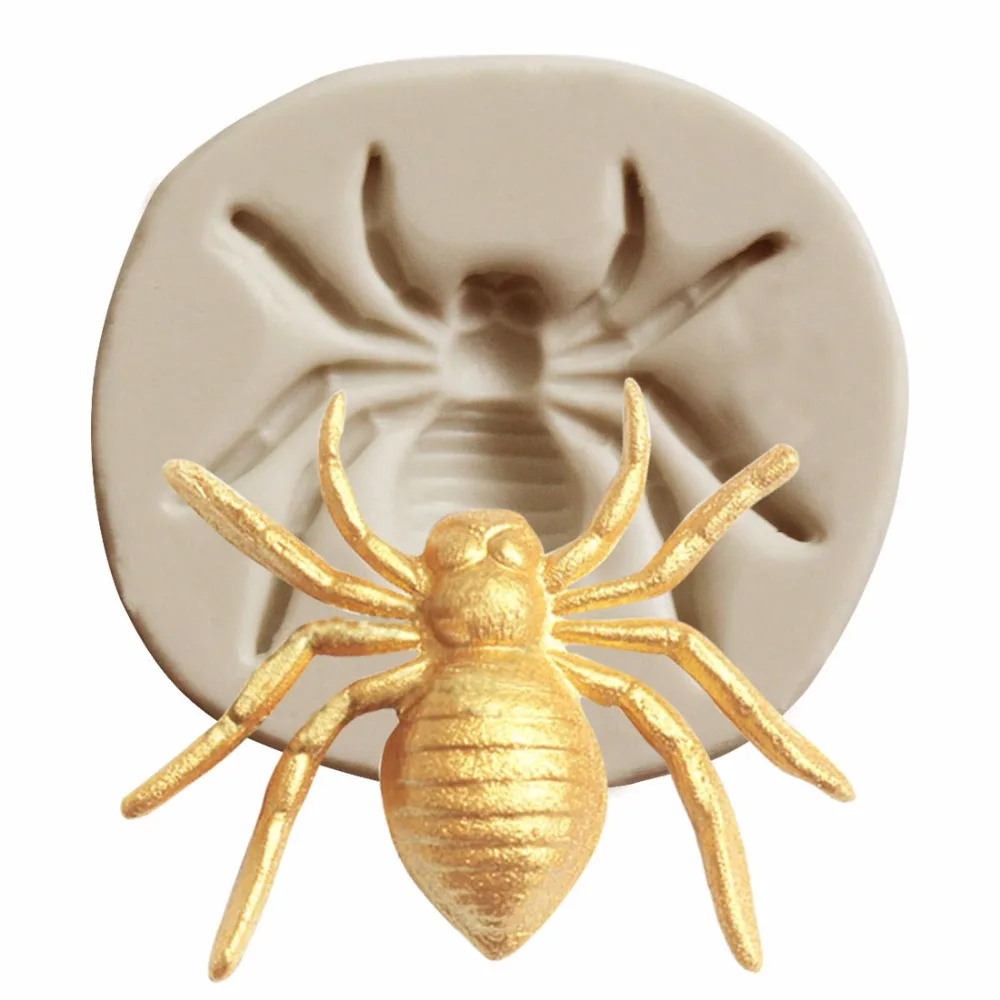 Yueyue Sugarcraft Spider силиконовая форма для помадки инструменты украшения торта