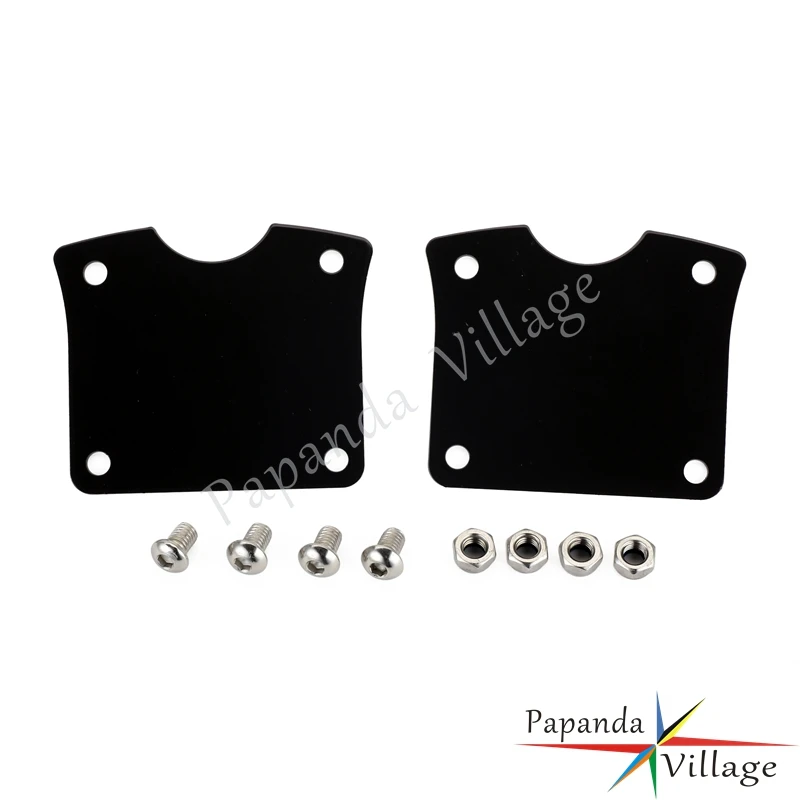 Черные кронштейны для мотоциклетного брызговика 23 дюйма колесо Harley Electra Glide Road King