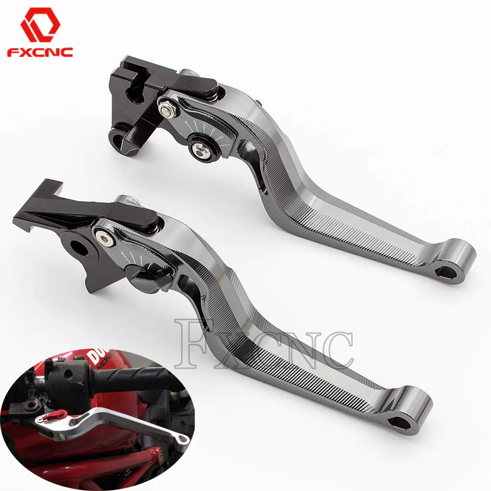 

FOR KAWASAI ZX6R/636 ZX10R Z1000 Z750R z750 r 06-18 CNC 3D Snake Aluminum Motorcycle Accessories Adjustable Brake Clutch Levers