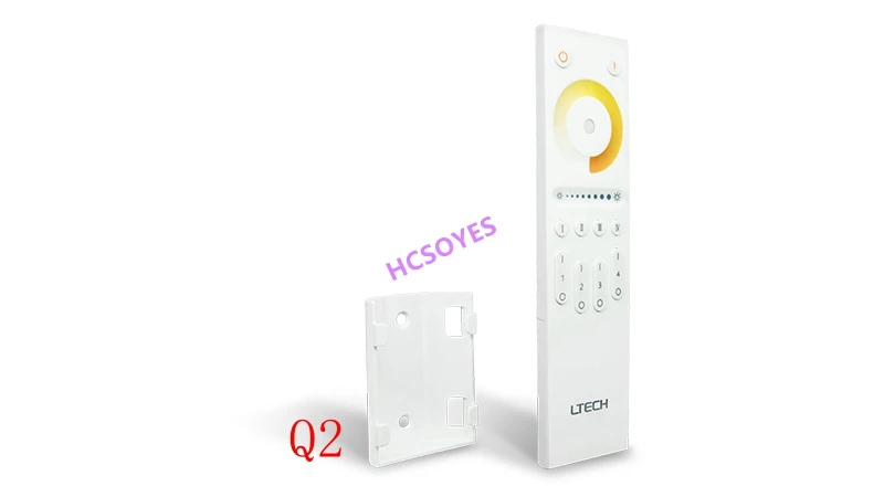 Ltech РЧ пульт дистанционного управления 4 зоны Q2 CT Q4 RGBW Q5 RGB + CCT Светодиодная лента