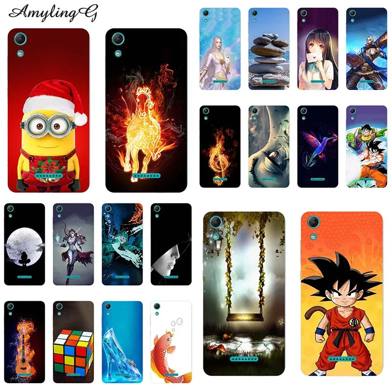 Модный разноцветный Чехол для мобильного телефона Wiko Lenny 4 мягкие чехлы из ТПУ Lenny4