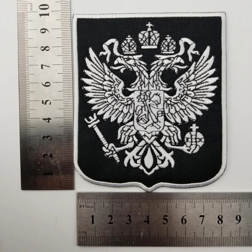 Эмблема птиц с нашивки &quotКорона&quot DIY Бесплатная доставка жилет наездник вышивка