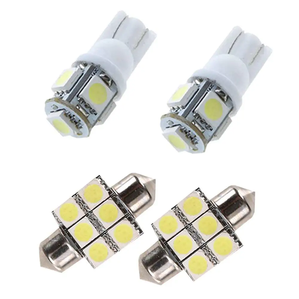 4pcs X Error Free LED Interior Light Kit Package For Honda Ciimo City Civic 2012 Accessories Reading Lamps | Автомобили и