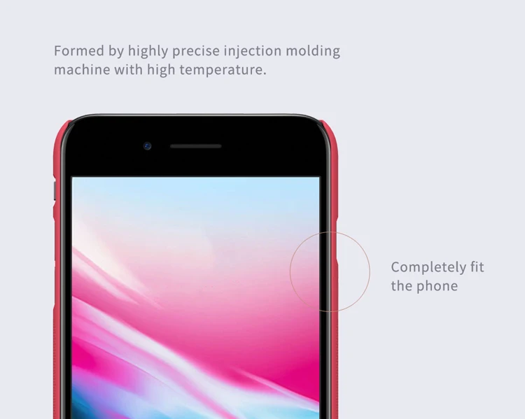 Для Apple iphone 8 чехол для iphone 8 plus чехол 4,7 и 5,5 дюймов NILLKIN супер матовый защитный жесткий чехол для iphone 8